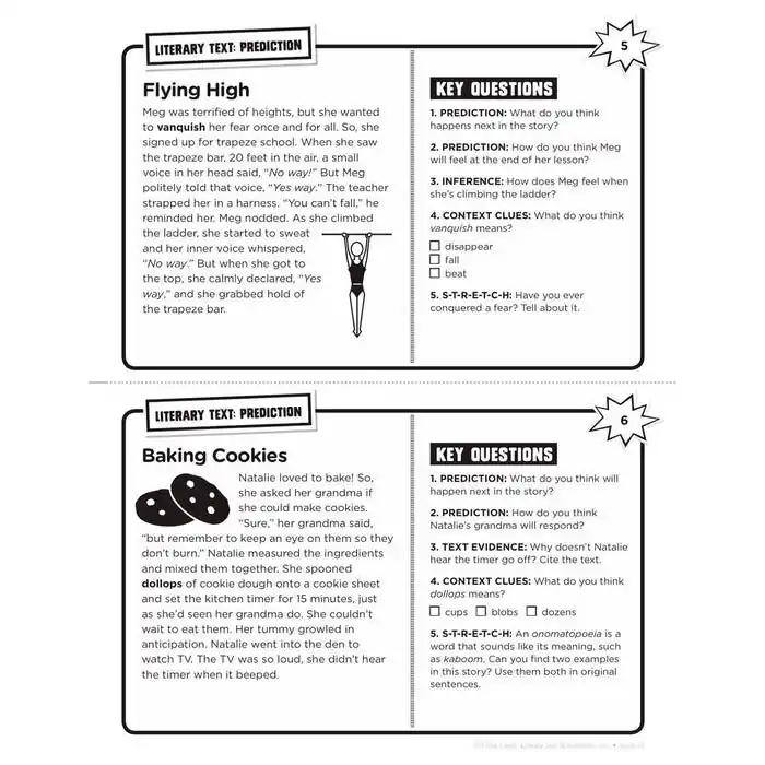 Hot Picks Scholastic 100 Task Cards: Literary Text, Grades 4 to 6